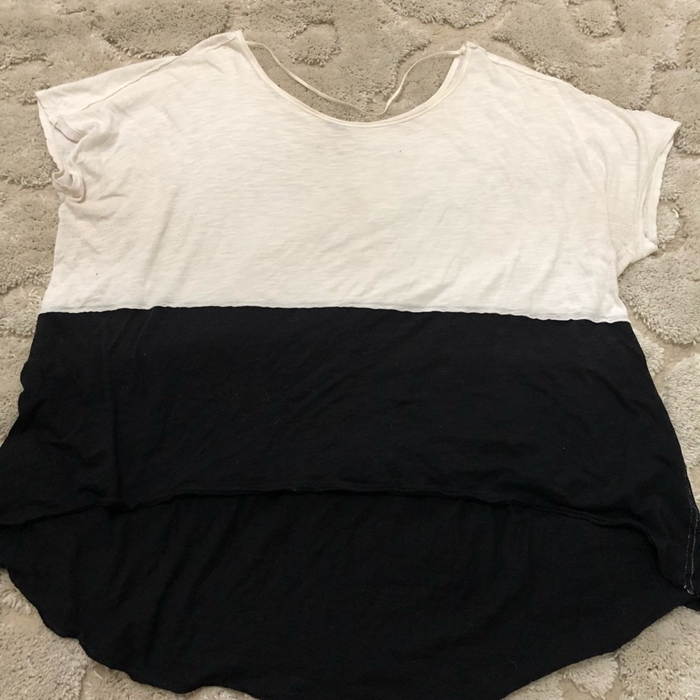 SOLD Free people color block top